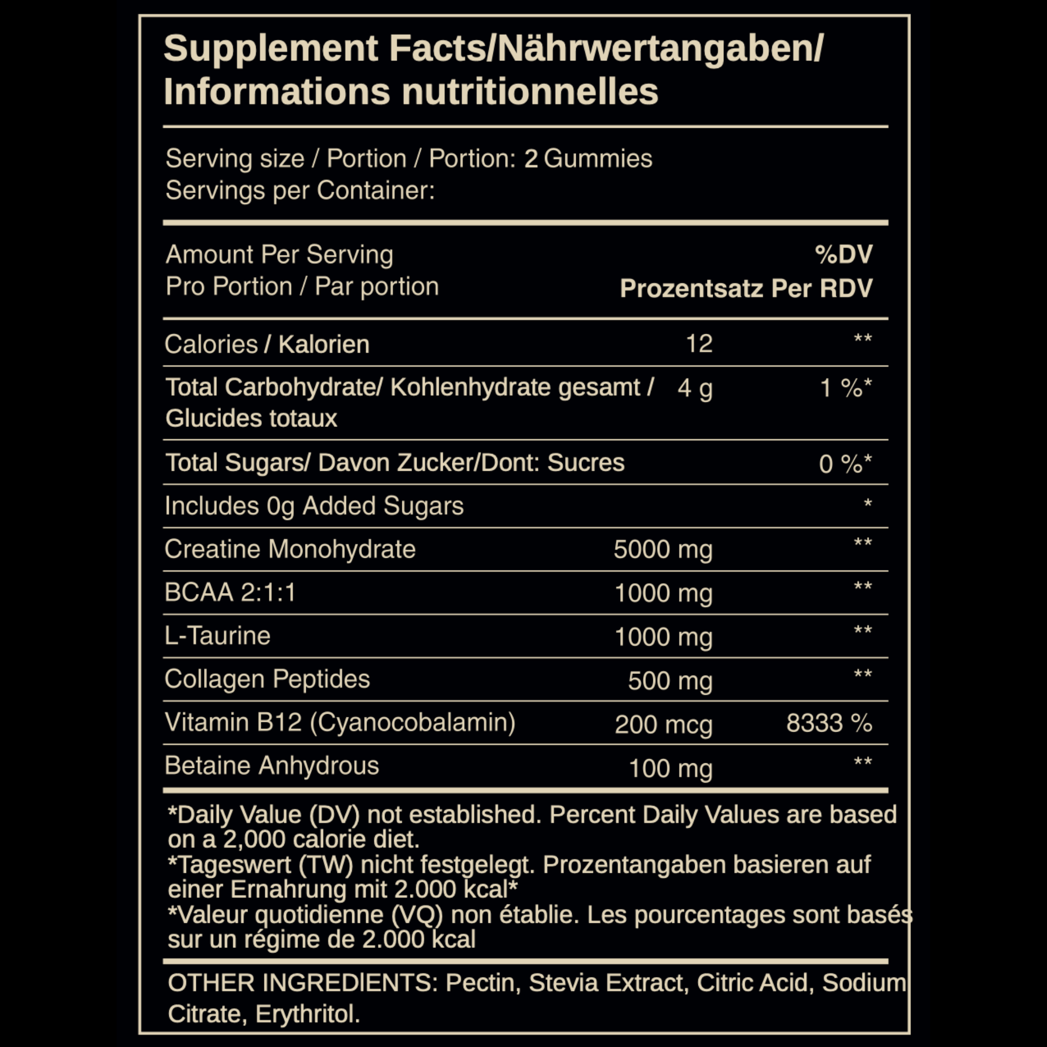 Creatine Monohydrate Gummies